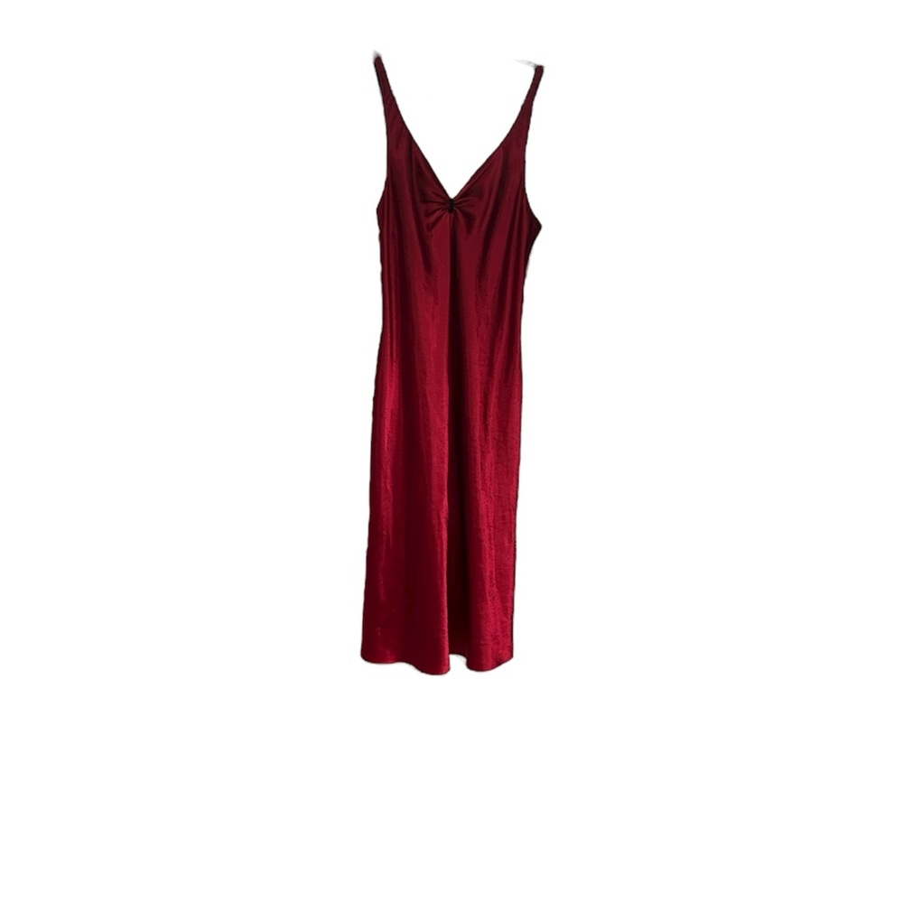 Elegant Red women’s nightgown long length 2 of 2